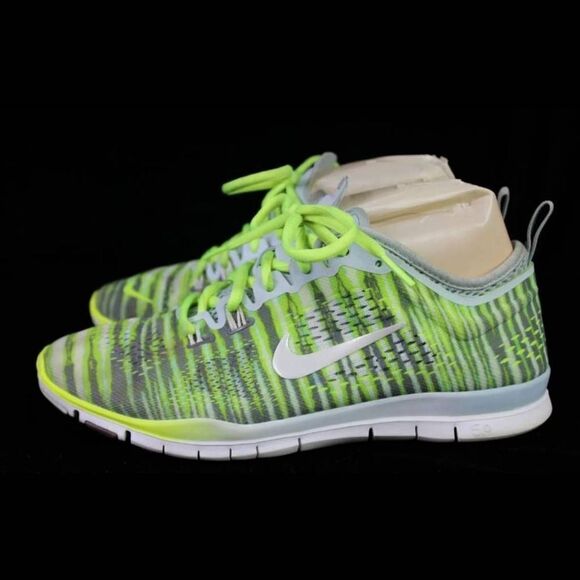 Nike Womens Free 5.0 TR Fit 4 Running Shoes Green Style 629832-401 US Size 7.5. - Picture 8 of 10